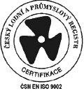 Certifik�t ISO 9002