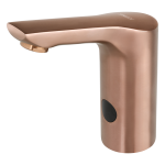 Automatická umyvadlová baterie s elektronikou ALS pro teplou a studenou vodu, rose gold matt, 24 V DC