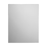 Nerezové antivandalové zrcadlo k nalepení (600 x 400 mm)