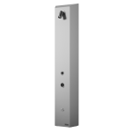 Nerezový sprchový nástěnný žetonový RFID panel - pro jednu vodu, 24 V DC