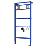 Montážní rám určený do sádrokartonových konstrukcí nebo pro ukotvení na zem a do zadní zdi, pro uchycení automatického dávkovače mýdla SLZN 83E a nástěnných automatických baterií SLU 42K, SLU 42KB, SLU 43, SLU 43B, SLU 43KB, SLU 43V, SLU 43VB