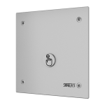 Piezo splachovač pisoáru se speciálním antivandalovým krytem, 6 V