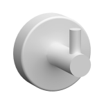 Nerezový háček, povrch bílý