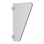 Dělící stěna k pisoárům - plast