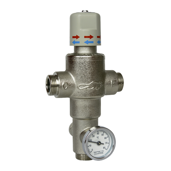Termostatický ventil 1“ (53 l/min. při tlaku 0,1 MPa)